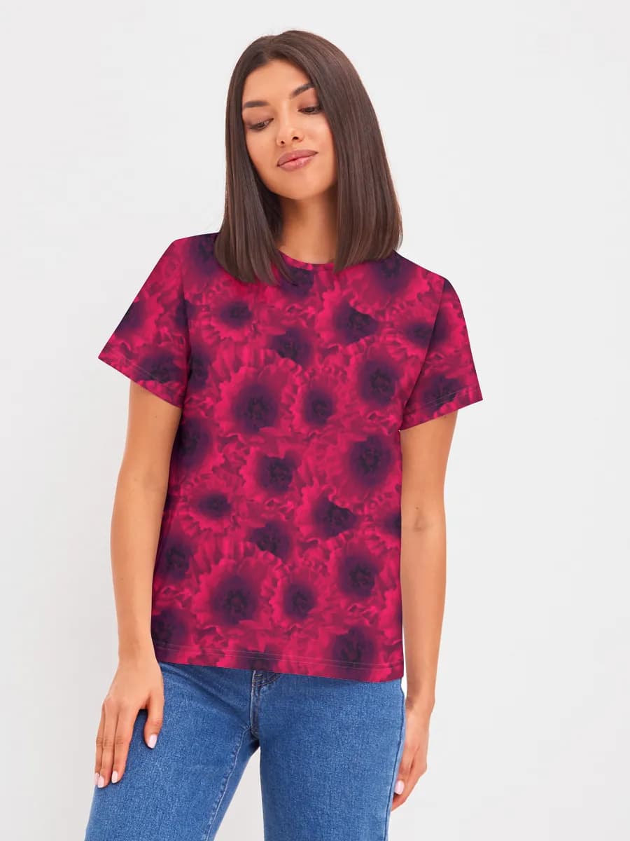 Women's basic cotton T-shirt