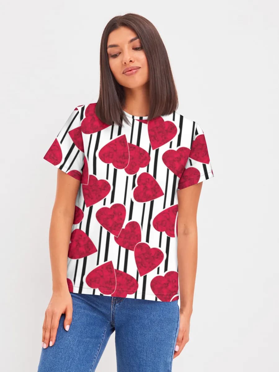 Women's basic cotton T-shirt