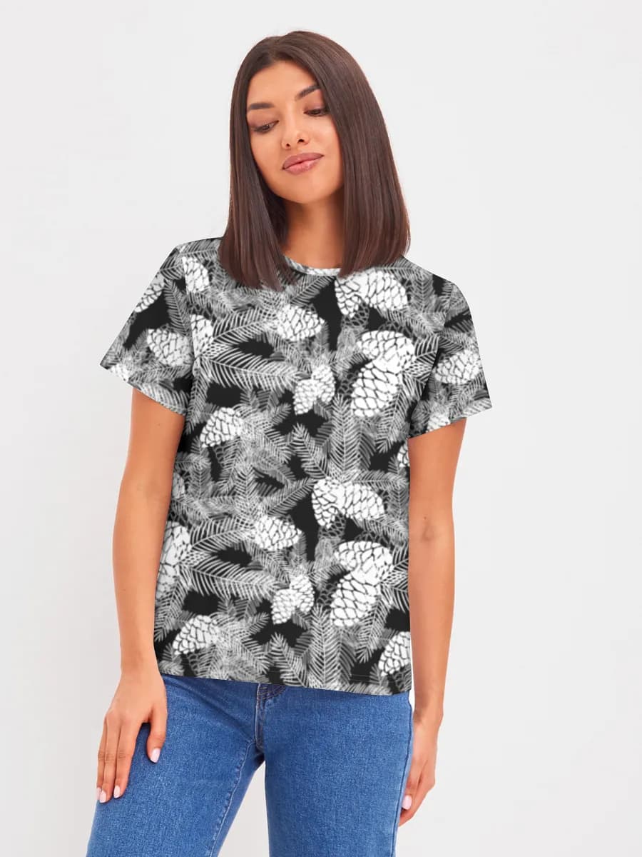 Women's basic cotton T-shirt