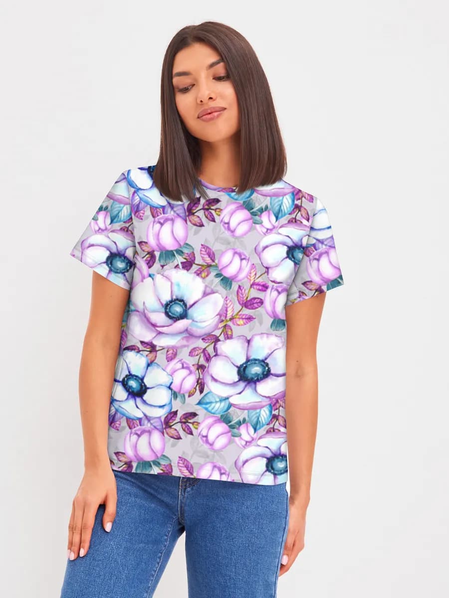 Women's basic cotton T-shirt