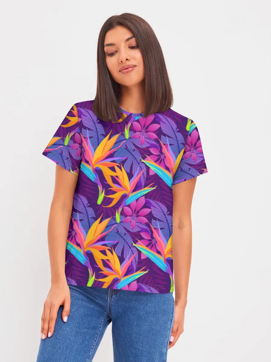 Women's basic cotton T-shirt