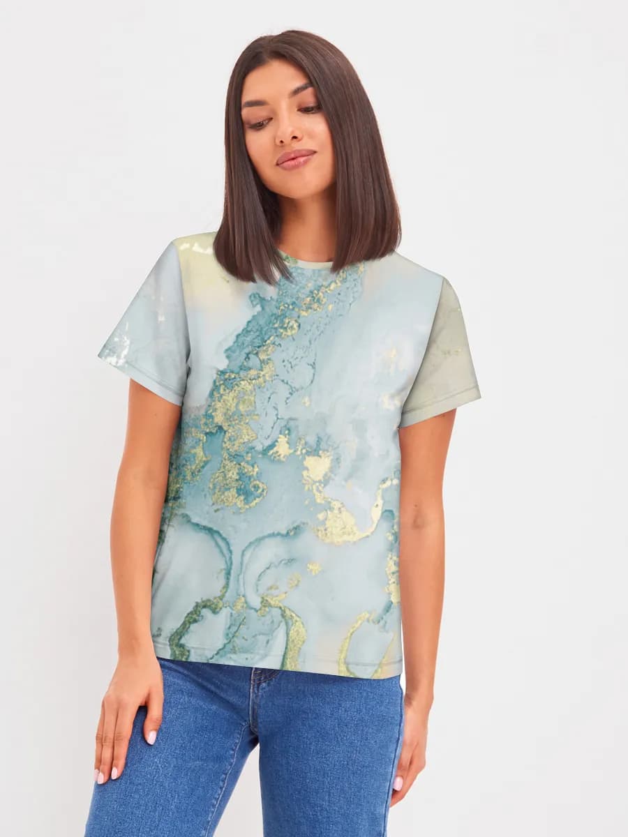 Women's basic cotton T-shirt