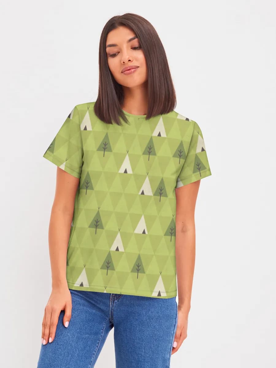 Women's basic cotton T-shirt