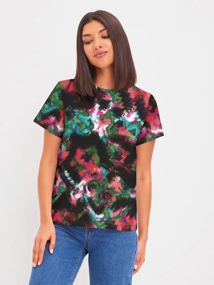 Women's basic cotton T-shirt