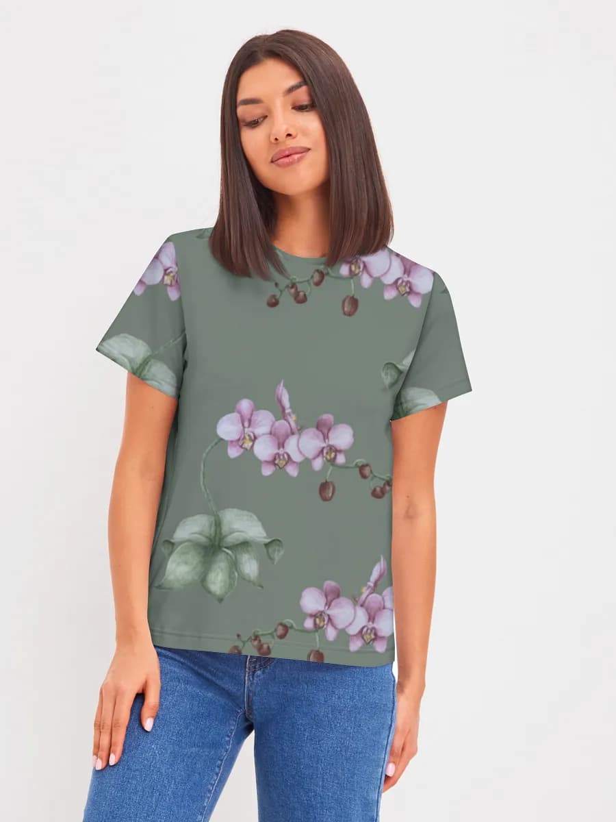 Women's basic cotton T-shirt