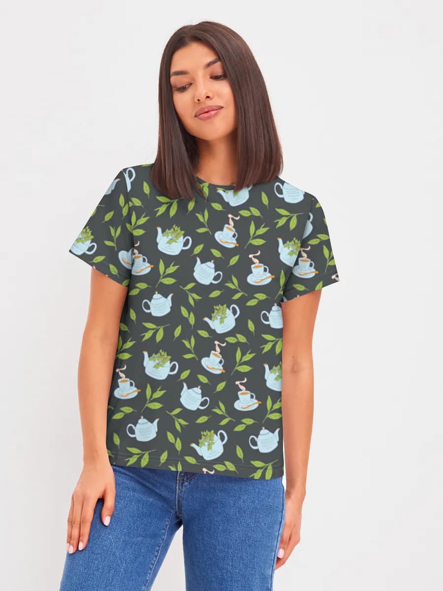 Women's basic cotton T-shirt