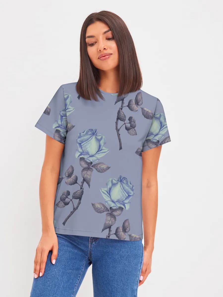 Women's basic cotton T-shirt