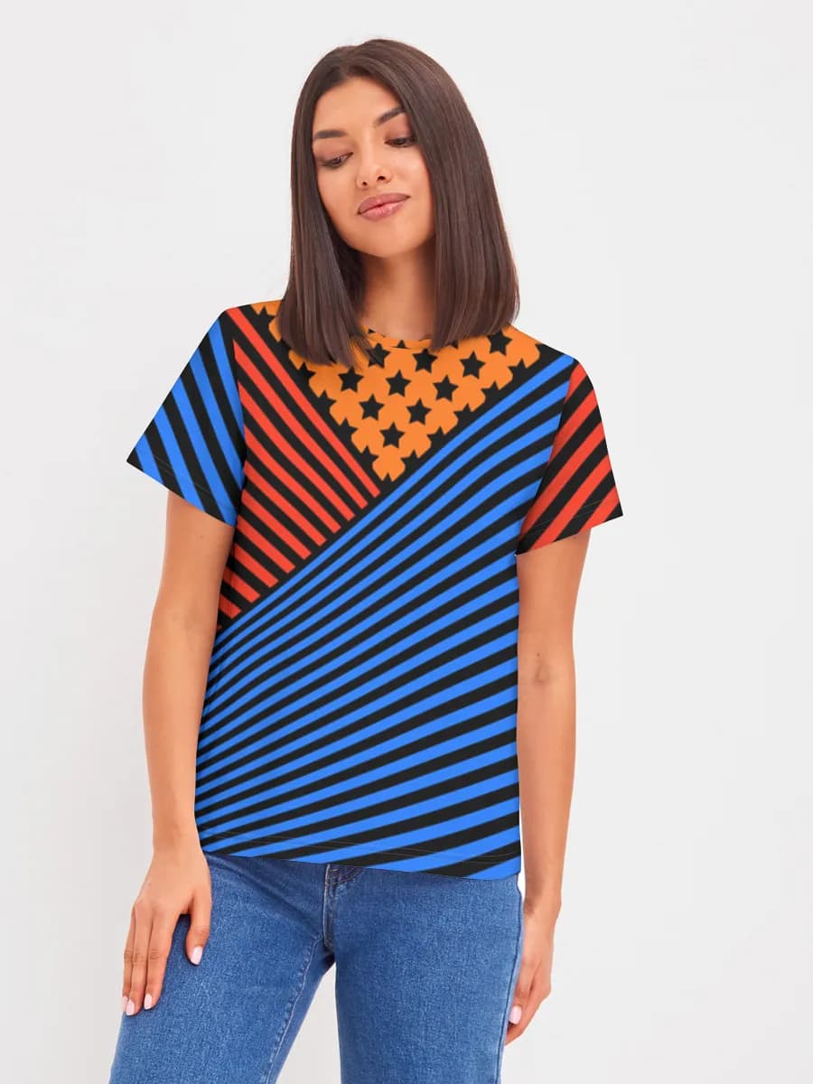 Women's basic cotton T-shirt