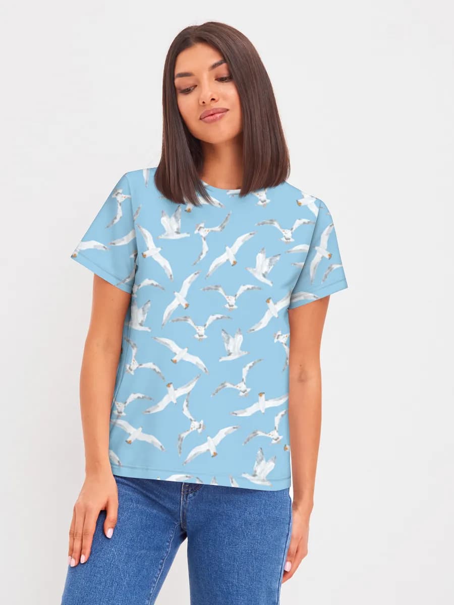 Women's basic cotton T-shirt