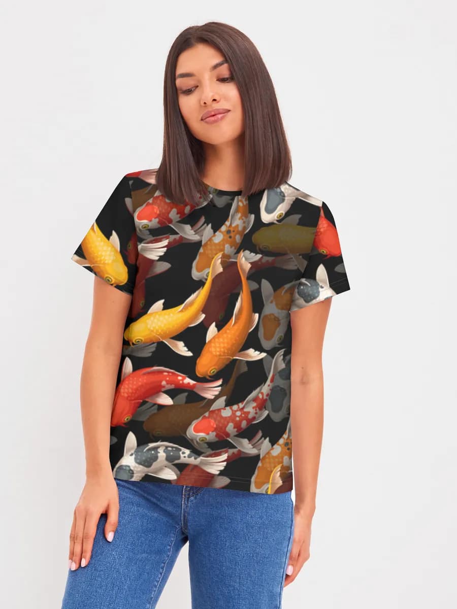 Women's basic cotton T-shirt