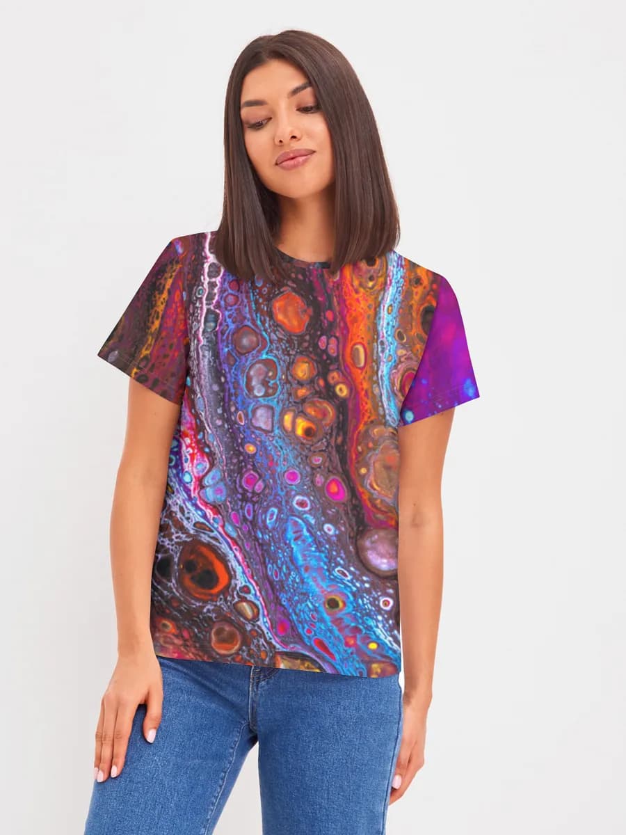 Women's basic cotton T-shirt