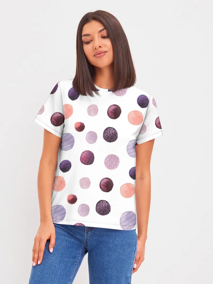 Women's basic cotton T-shirt