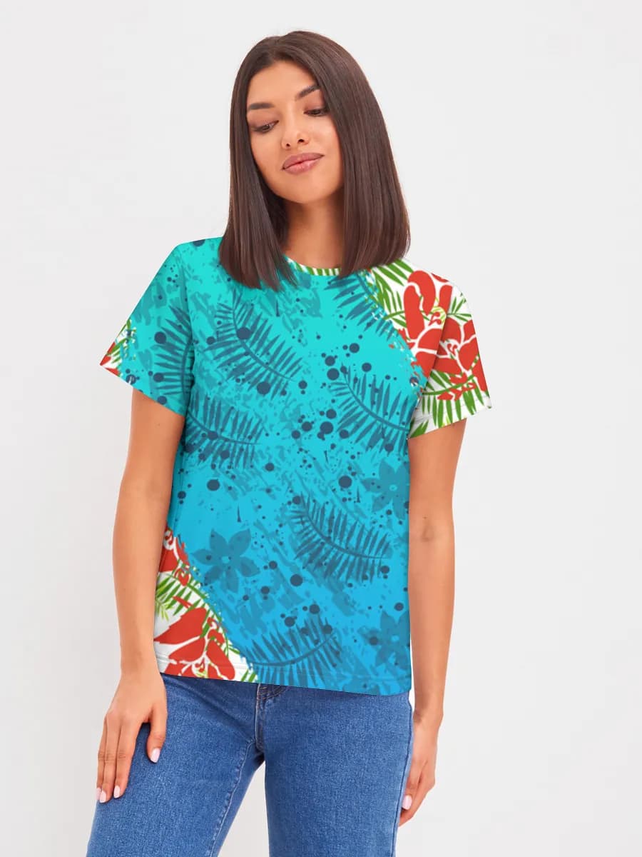 Women's basic cotton T-shirt
