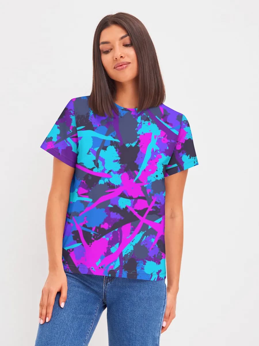 Women's basic cotton T-shirt
