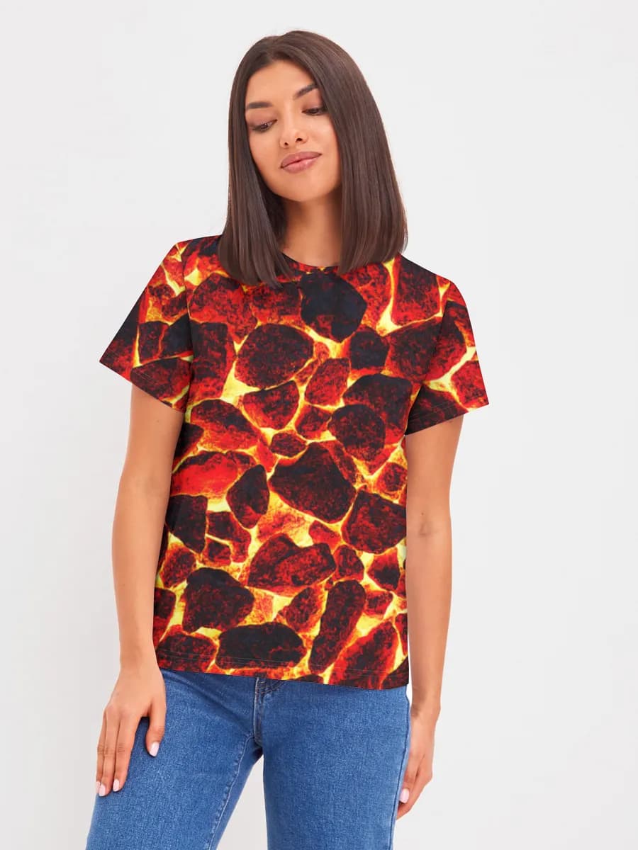 Women's basic cotton T-shirt