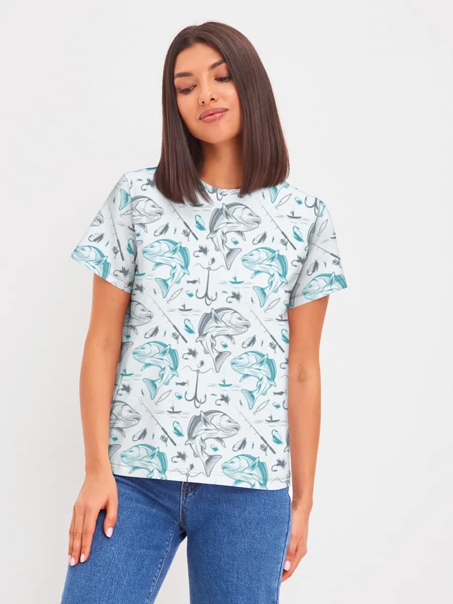 Women's basic cotton T-shirt