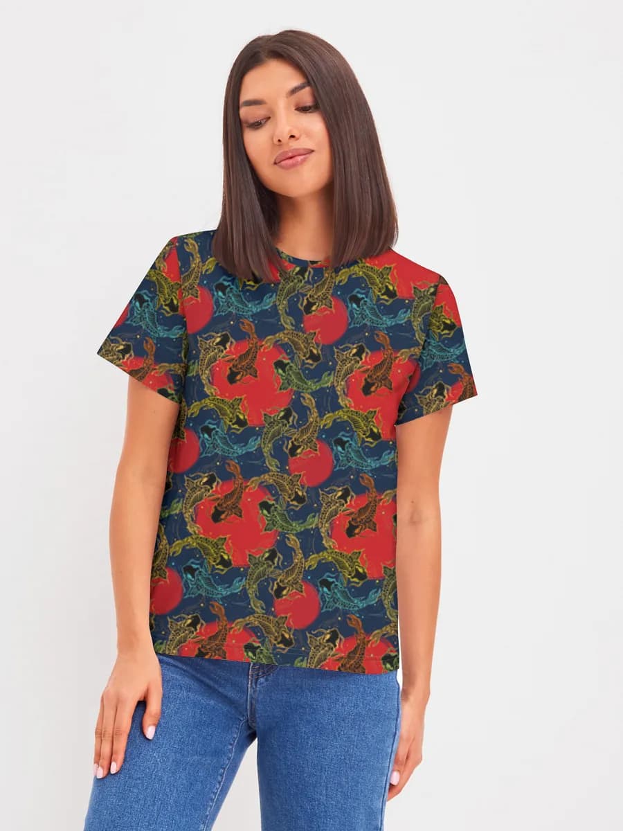Women's basic cotton T-shirt