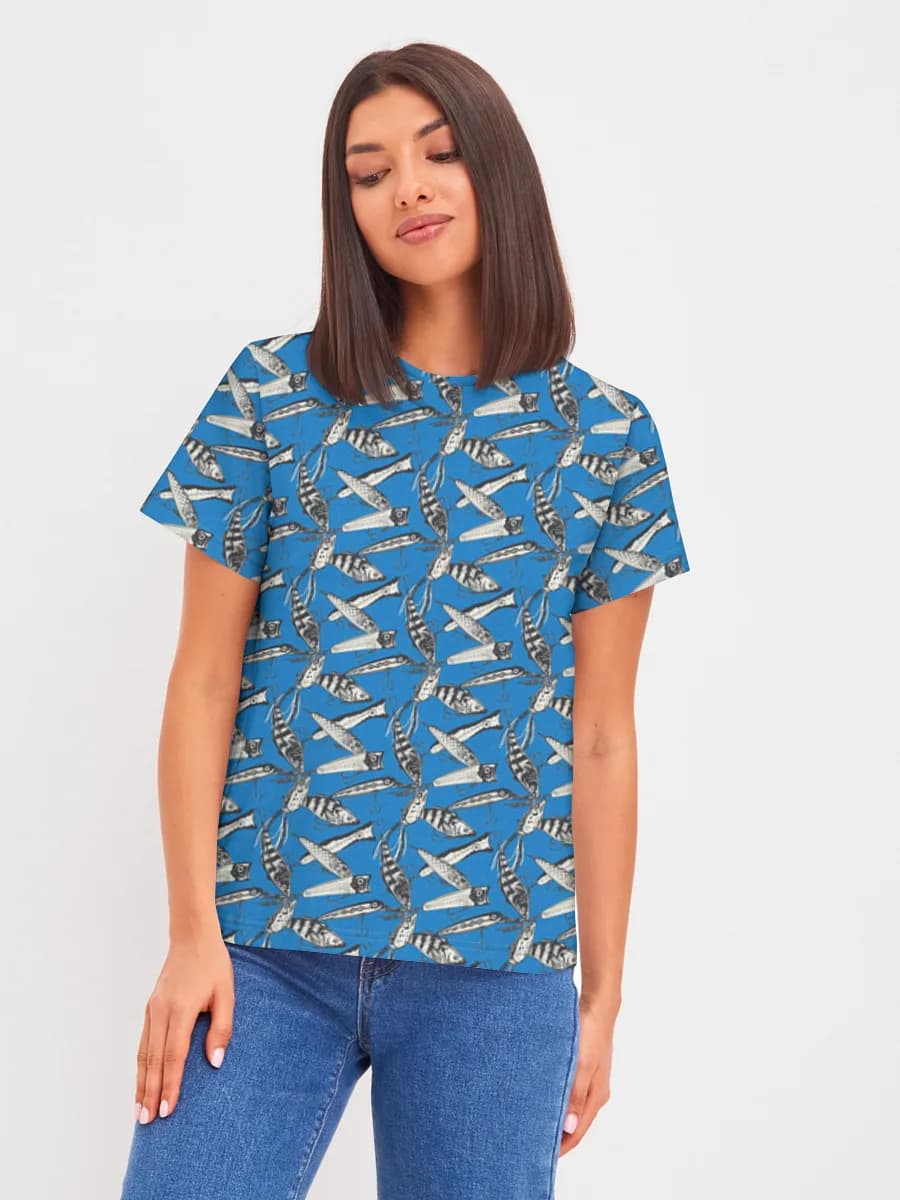 Women's basic cotton T-shirt