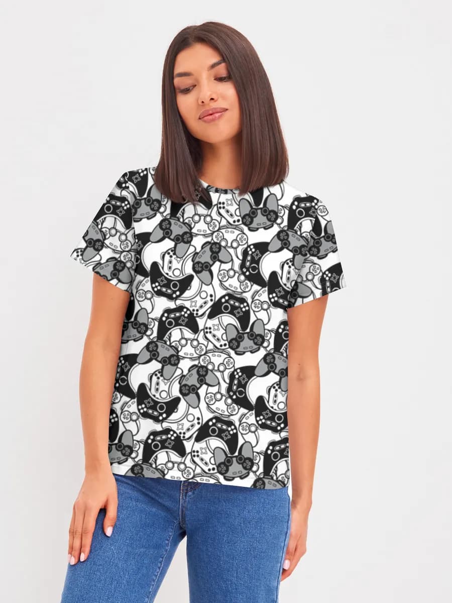 Women's basic cotton T-shirt