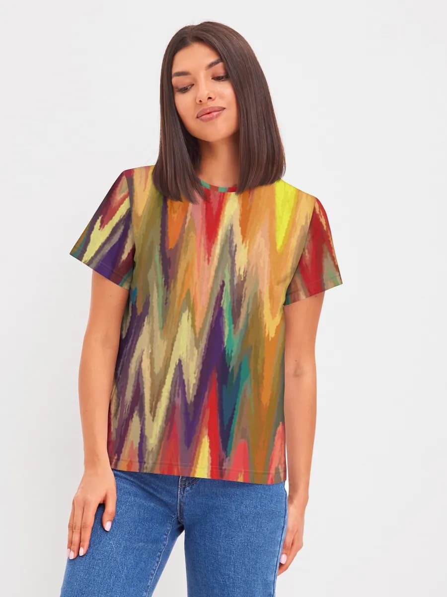 Women's basic cotton T-shirt