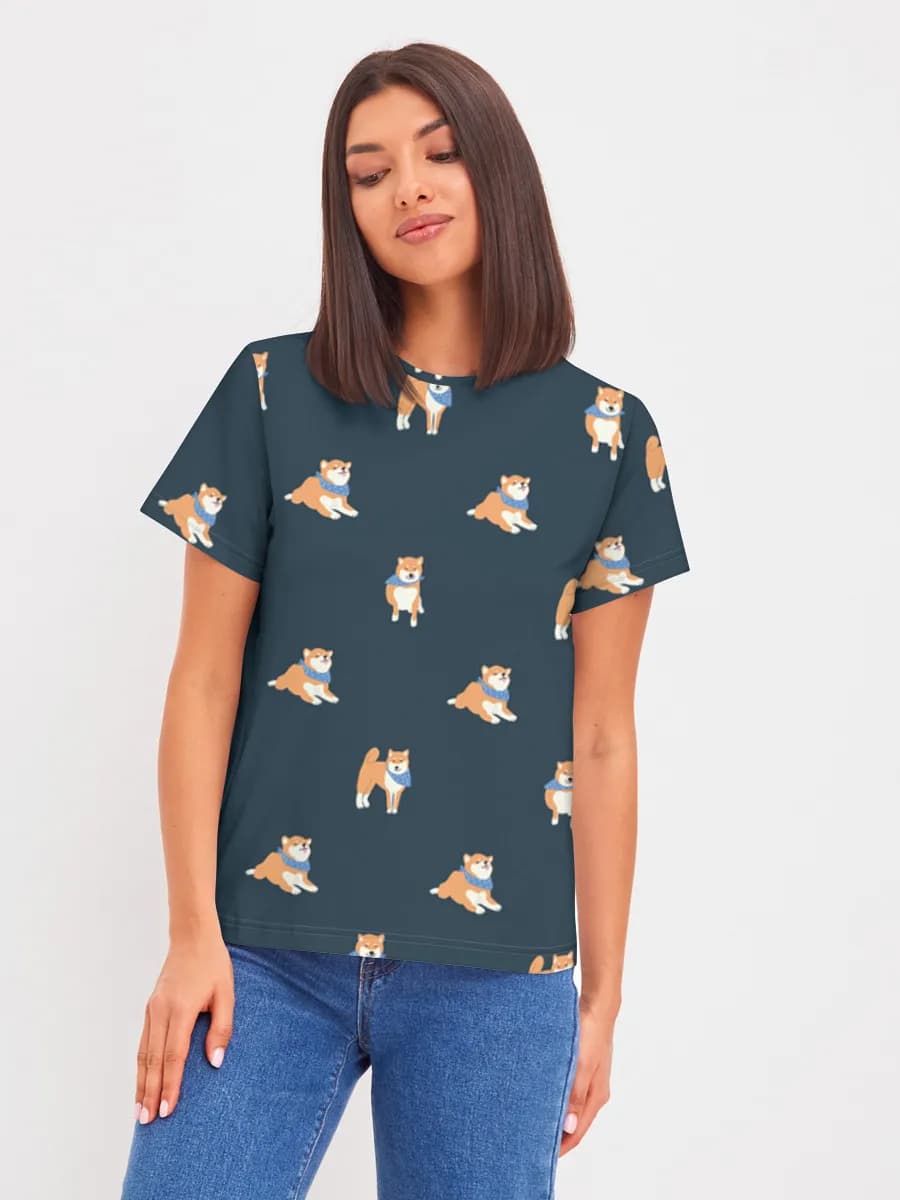 Women's basic cotton T-shirt