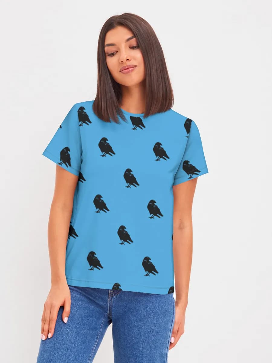 Women's basic cotton T-shirt