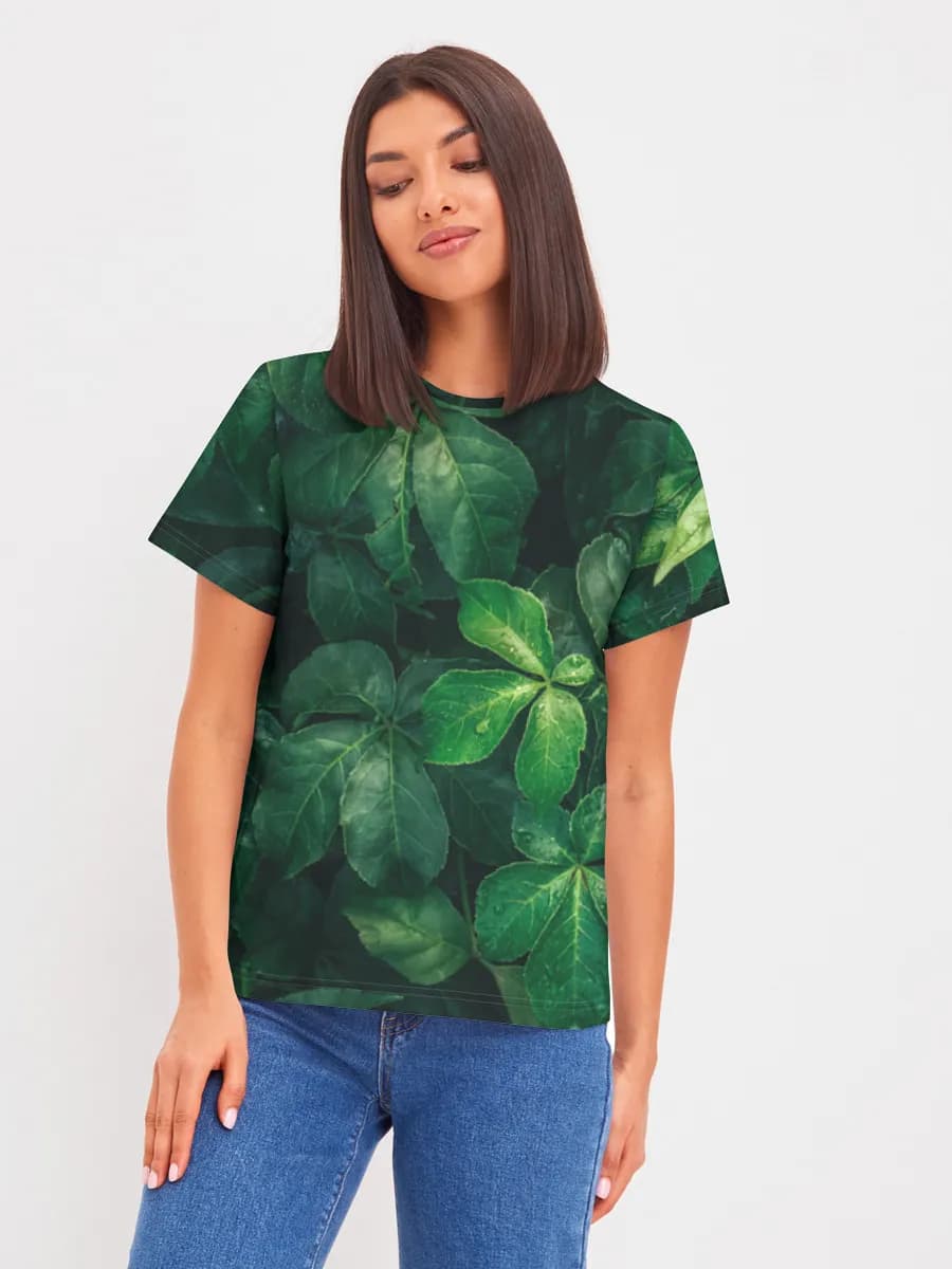 Women's basic cotton T-shirt