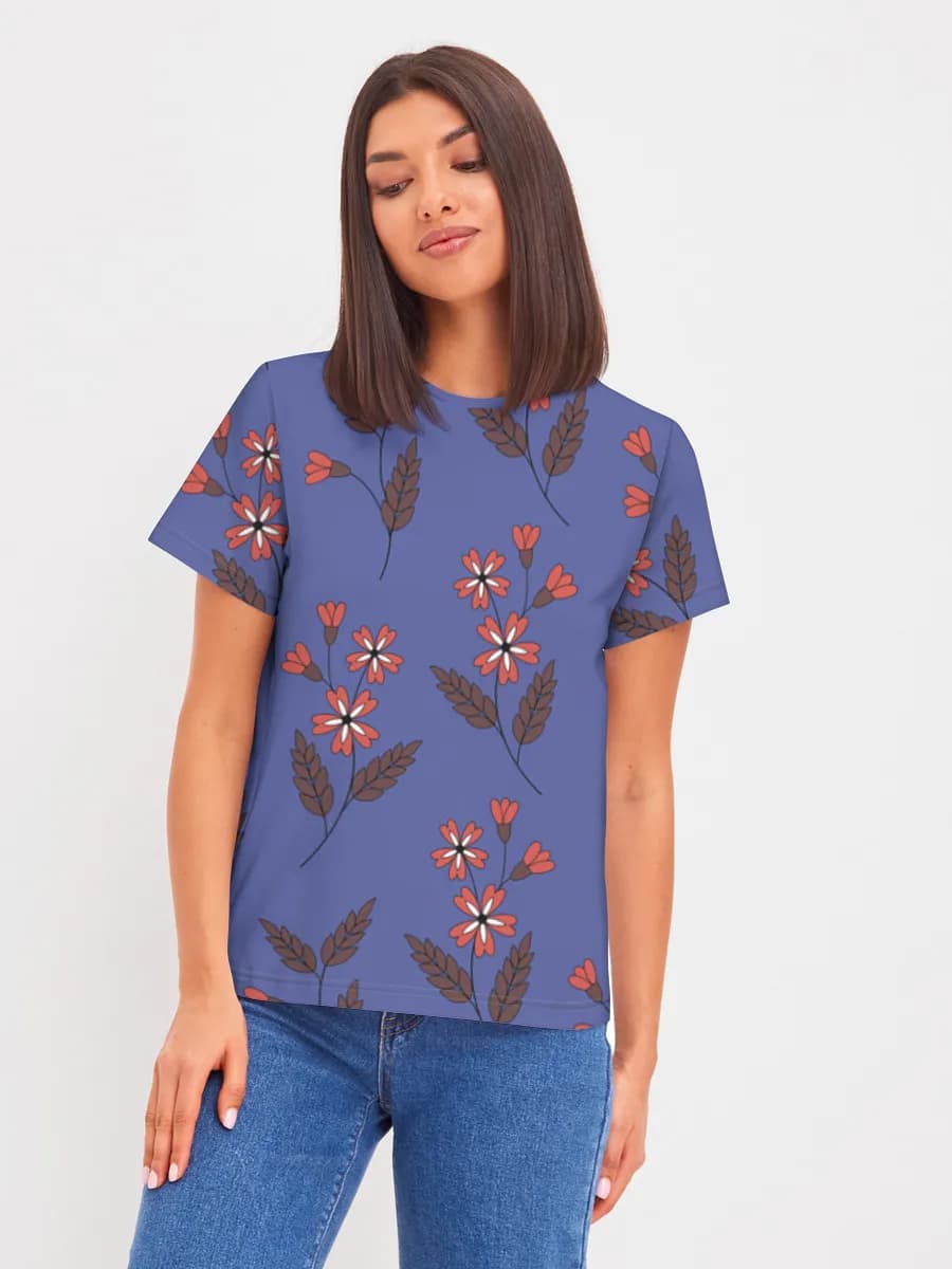 Women's basic cotton T-shirt