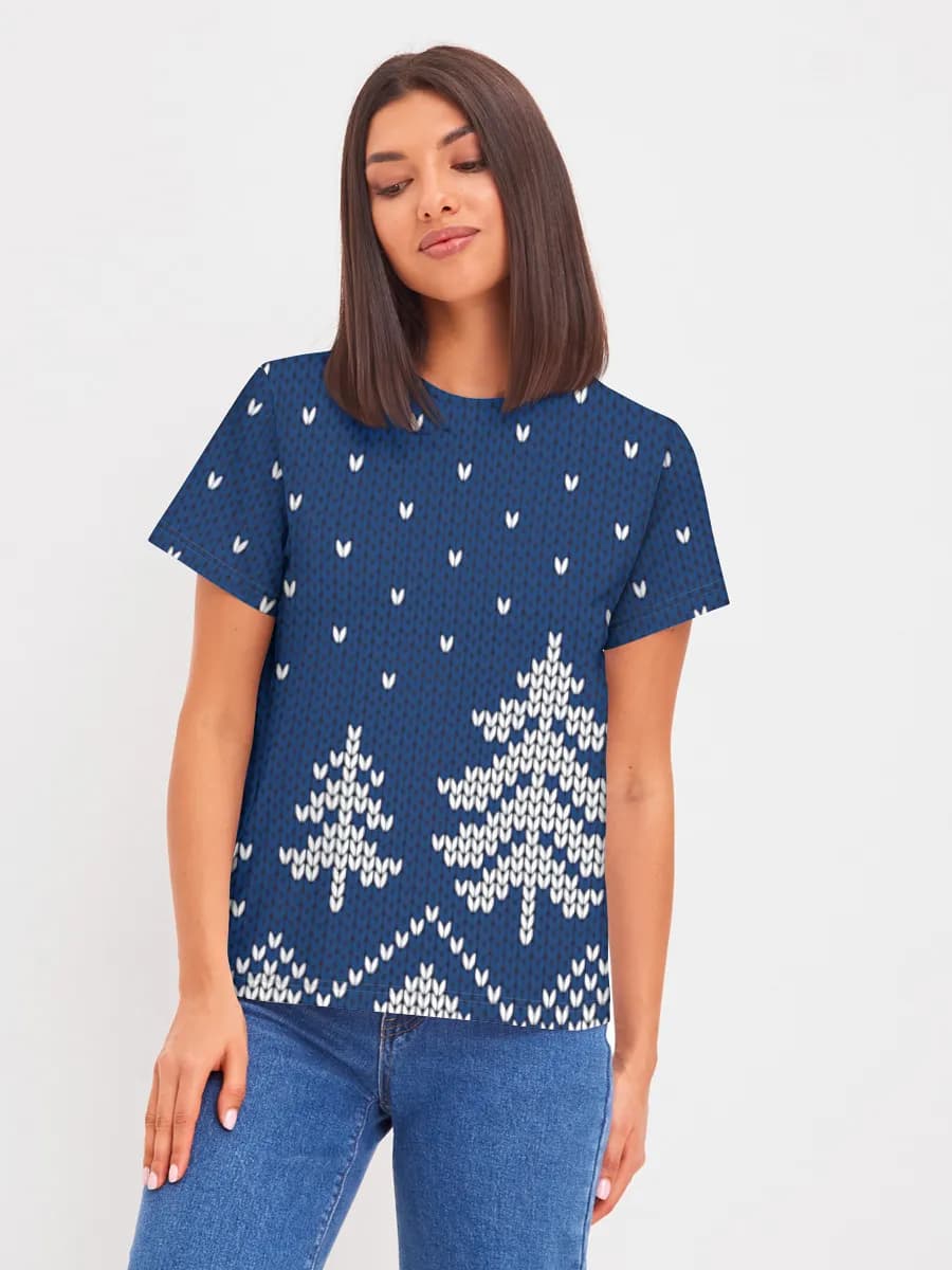 Women's basic cotton T-shirt