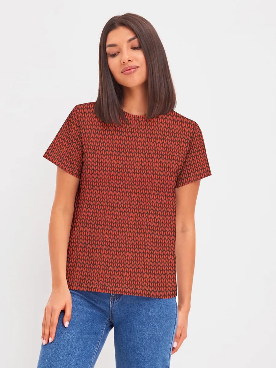 Women's basic cotton T-shirt