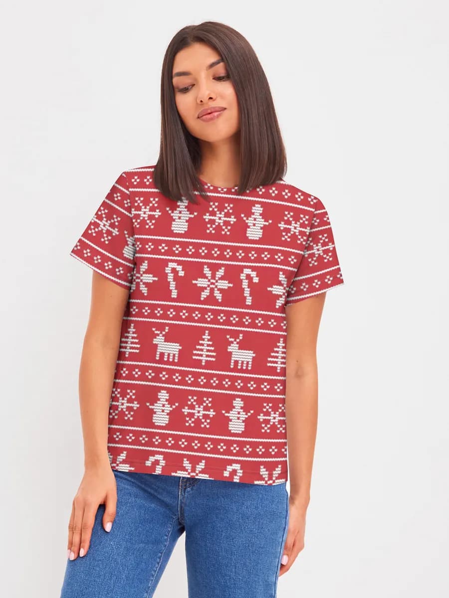 Women's basic cotton T-shirt