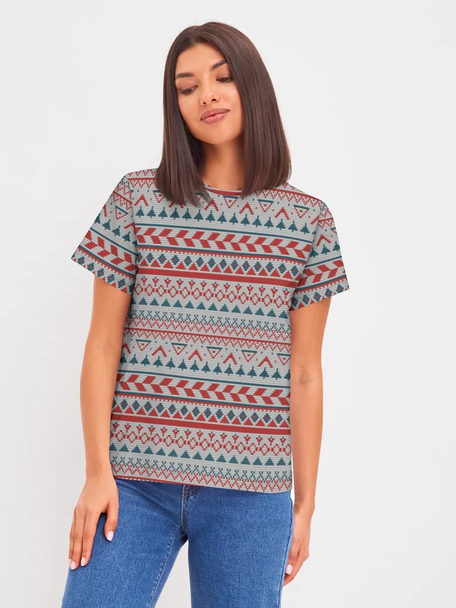 Women's basic cotton T-shirt