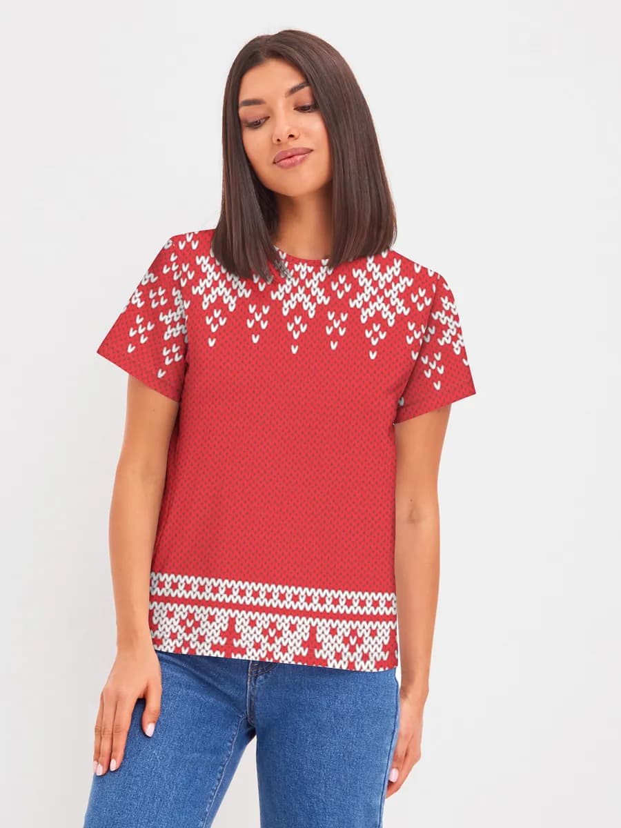 Women's basic cotton T-shirt