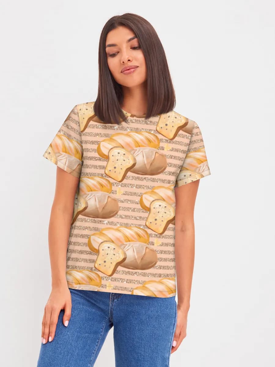 Women's basic cotton T-shirt