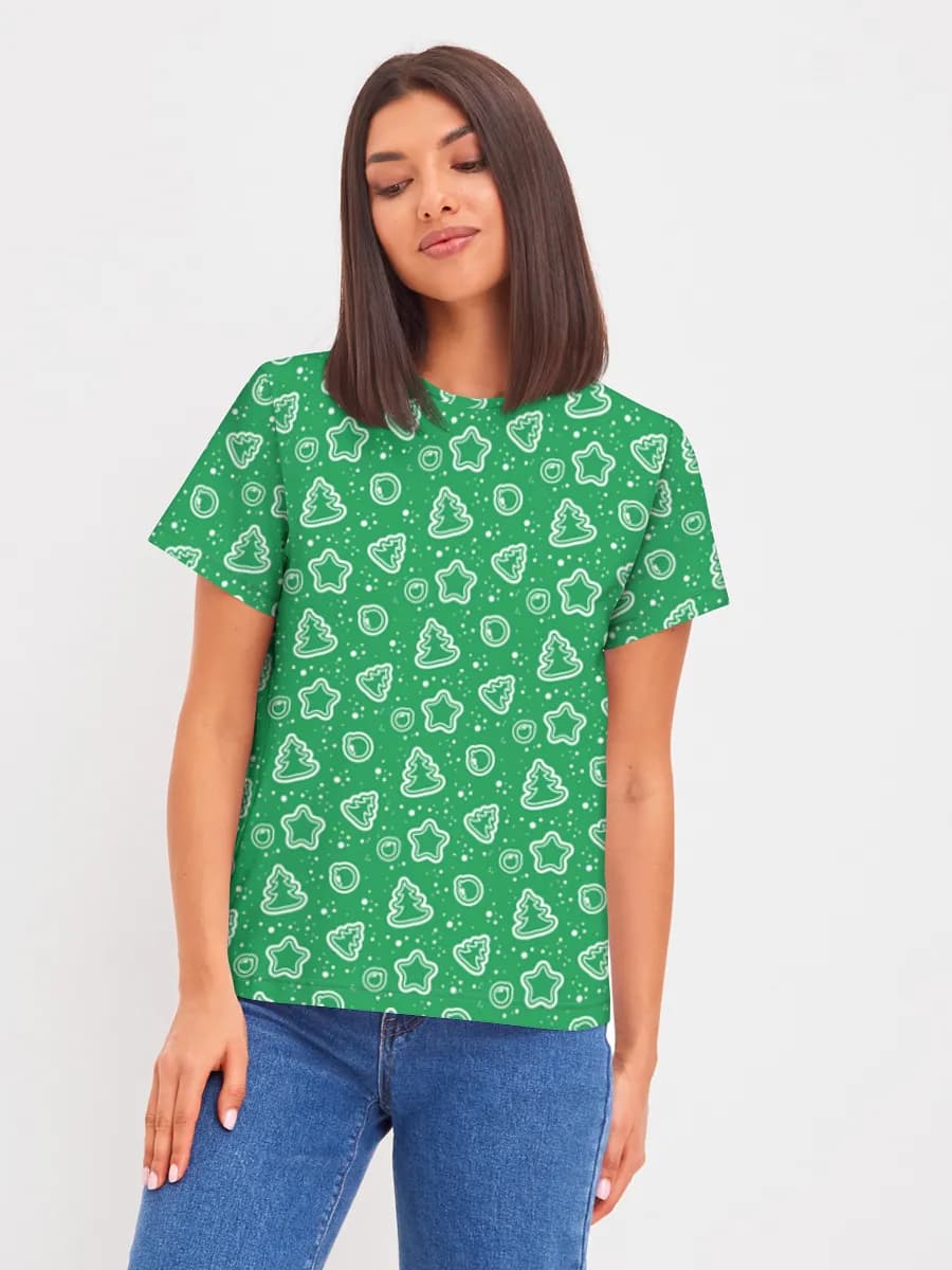 Women's basic cotton T-shirt