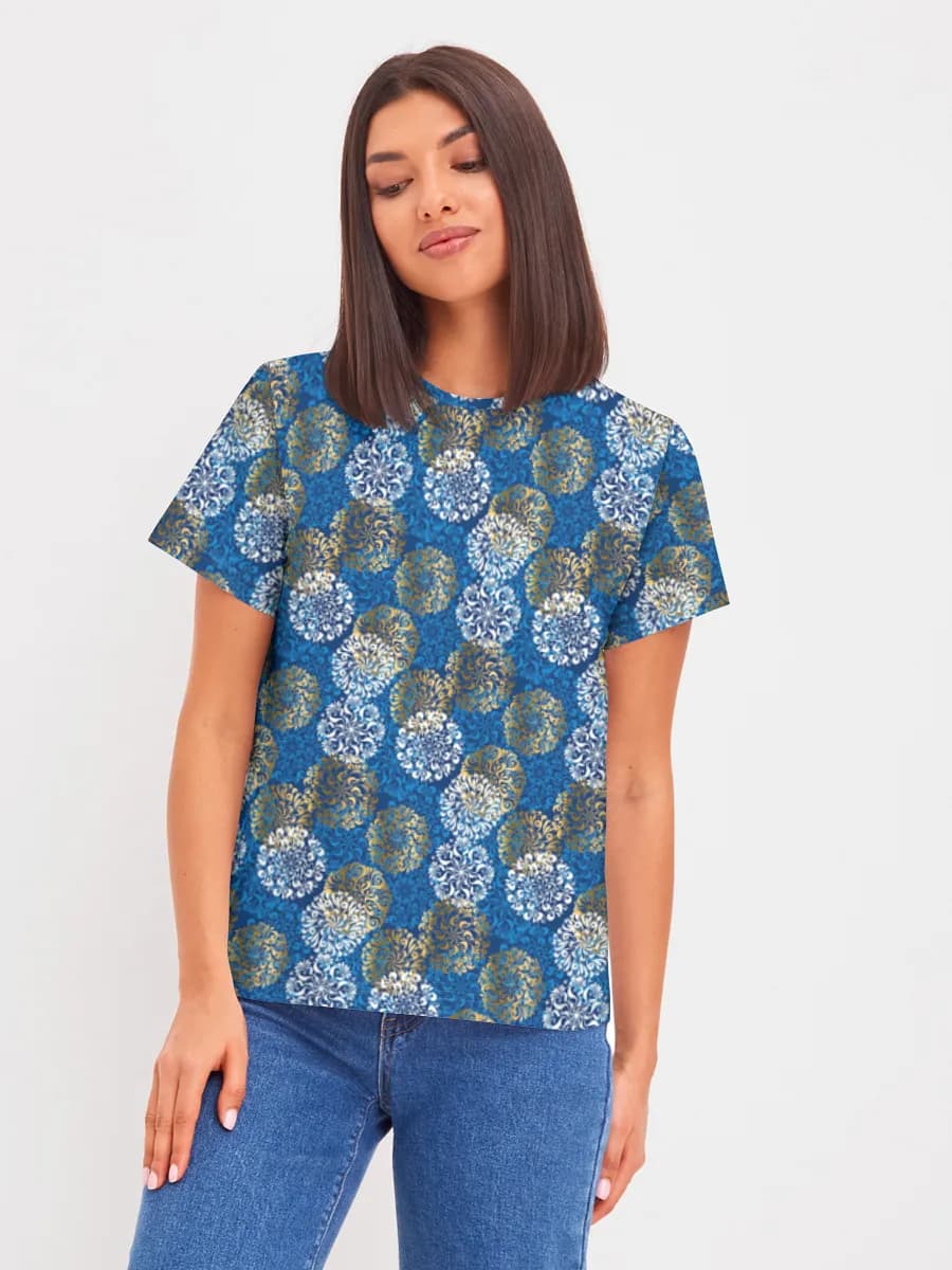 Women's basic cotton T-shirt