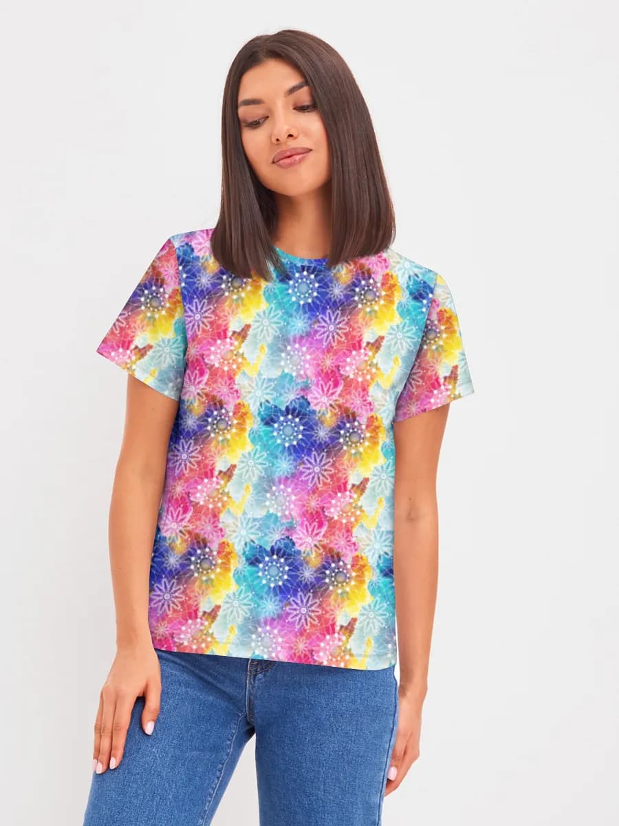 Women's basic cotton T-shirt