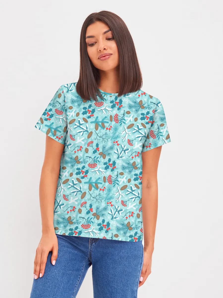 Women's basic cotton T-shirt