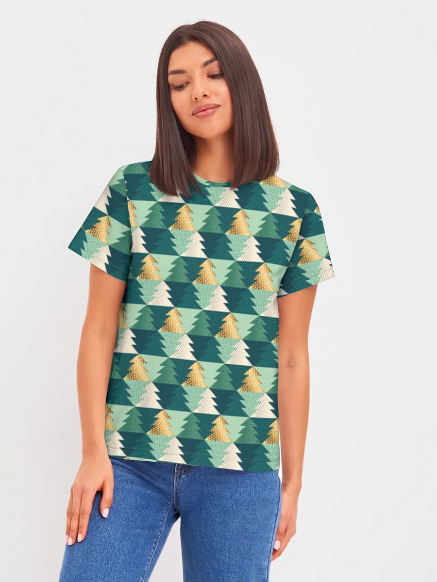 Women's basic cotton T-shirt