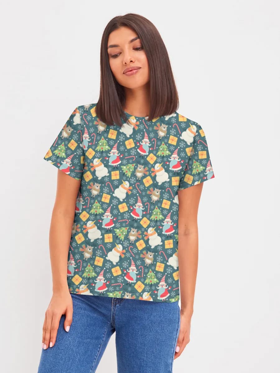 Women's basic cotton T-shirt