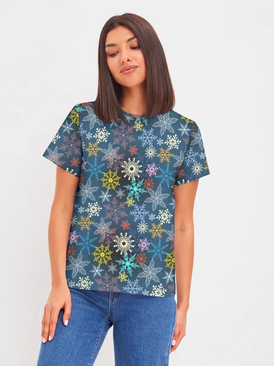 Women's basic cotton T-shirt