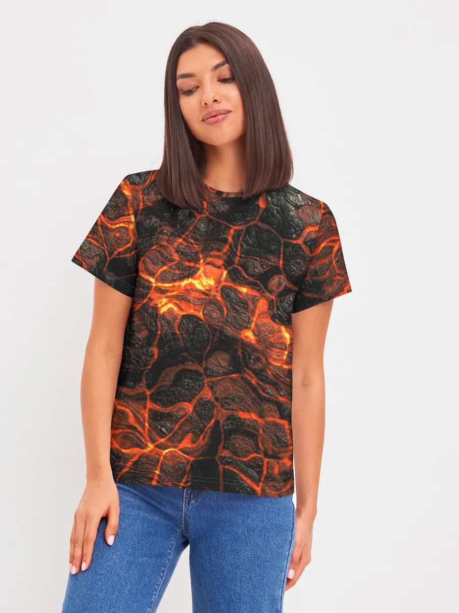 Women's basic cotton T-shirt