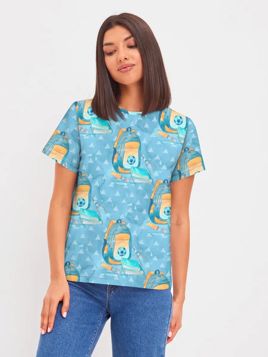 Women's basic cotton T-shirt
