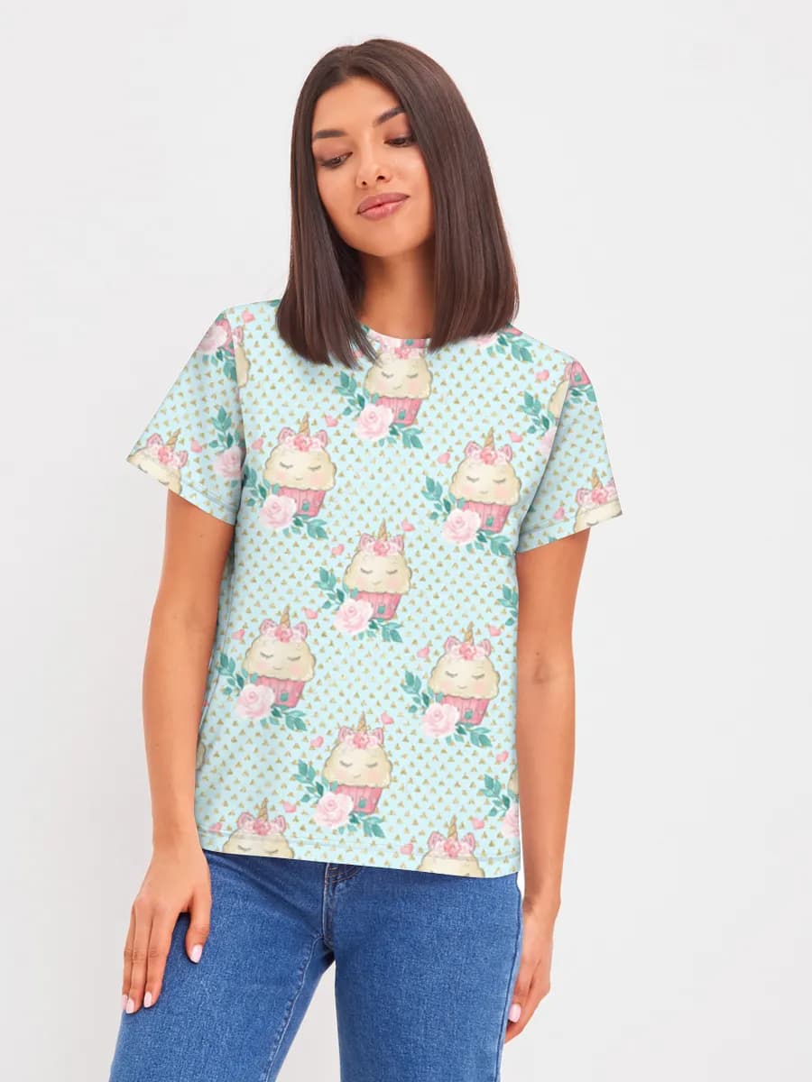 Women's basic cotton T-shirt