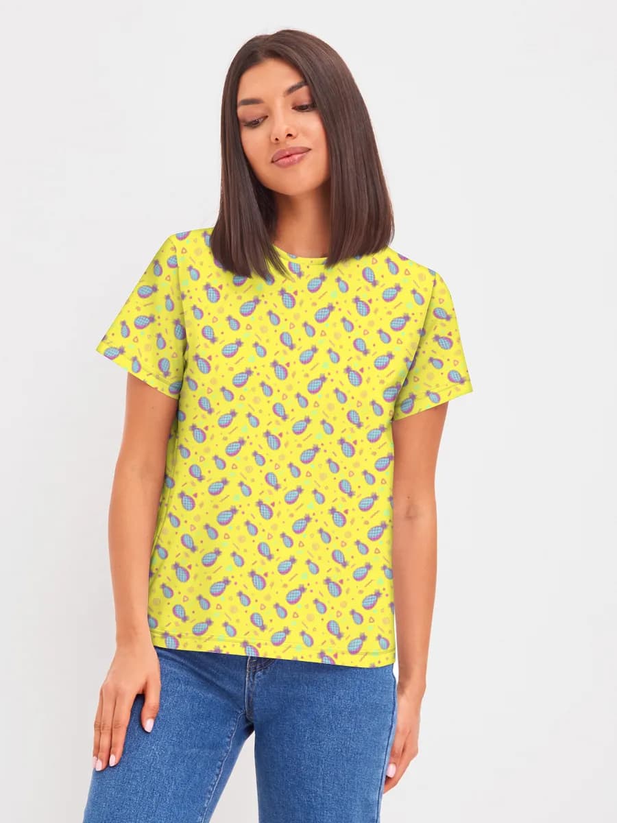 Women's basic cotton T-shirt