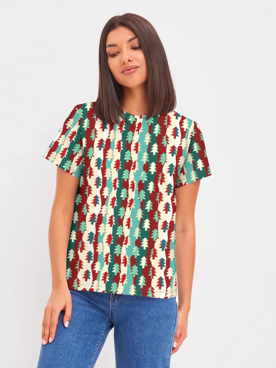Women's basic cotton T-shirt
