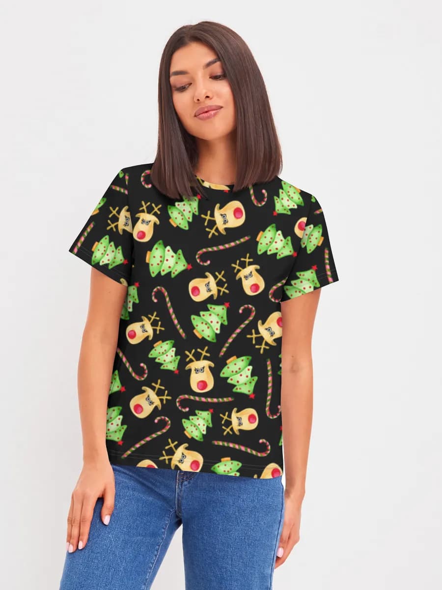 Women's basic cotton T-shirt