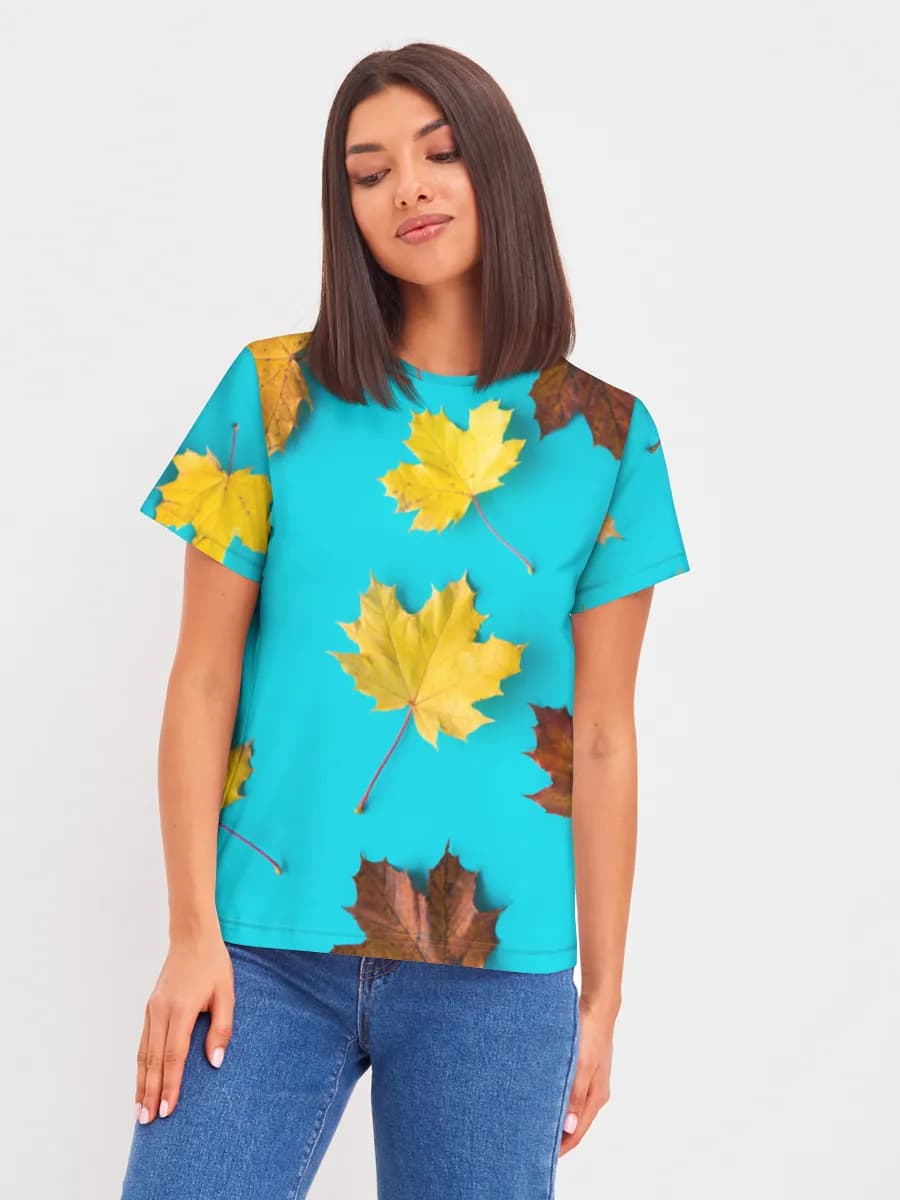 Women's basic cotton T-shirt
