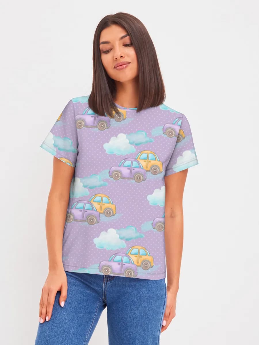 Women's basic cotton T-shirt