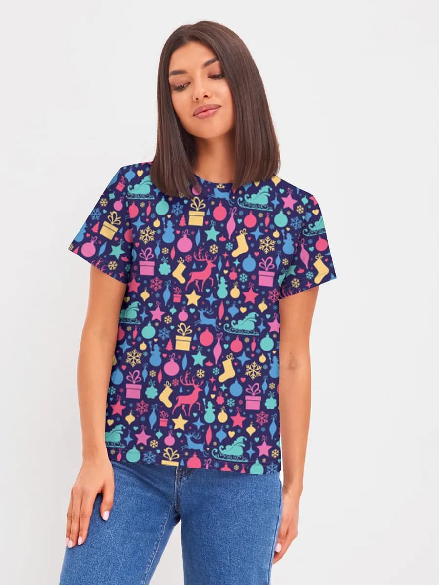 Women's basic cotton T-shirt